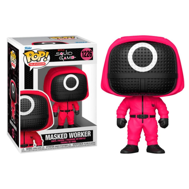 Funko Pop! Television n. 1226 - Squid Game - Masked Worker