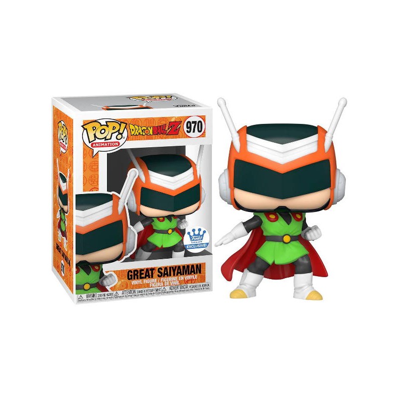 Funko Pop! Animation n. 970 - Dragon Ball Z - Great Saiyaman - Exclusive