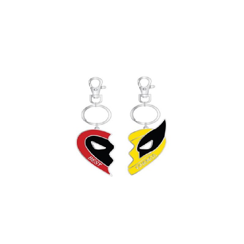 Deadpool & Woverine BFF Keychain