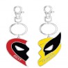 Deadpool & Woverine BFF Keychain